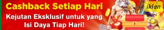 Cashback tiap hari